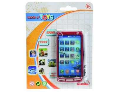 Simba Mobilní telefon - Červená