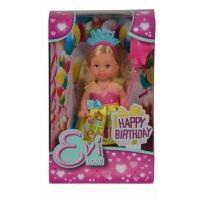Simba Panenka Evička Happy Birthday růžový balónek 2