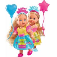 Simba Panenka Evička Happy Birthday růžový balónek 3