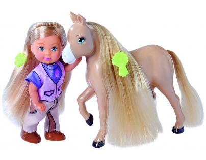 Simba Bábika Evička Kočiar s koňom