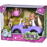Simba Bábika Evička Safari s autom 5