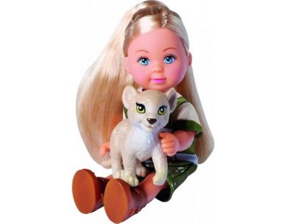 Simba Bábika Evička Safari s autom