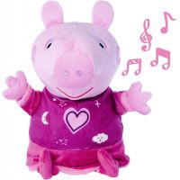 Simba Peppa Pig 2 v 1 Plyšový zaspávačik ružový 25 cm 2
