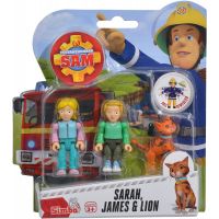 Simba Požárník Sam Figurky 2 ks s přísl. Sarah, James a Lion Simba Požárník Sam Figurky 2 ks s přísl. Sarah, James a Lion