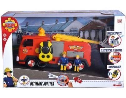 Simba Požiarnik Sam Hasičské auto Jupiter Mega Deluxe 28 cm - Poškodený obal