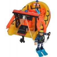 Simba Požiarnik Sam Záchranný čln Neptún s figúrkou 4