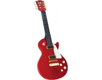 Simba rocková gitara 56cm - Červená