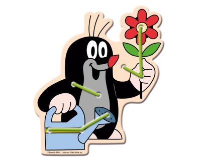 Bino Šití postavičky - Krtek a květina