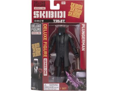Skibidi Toilet Deluxe figúrka Plungerman