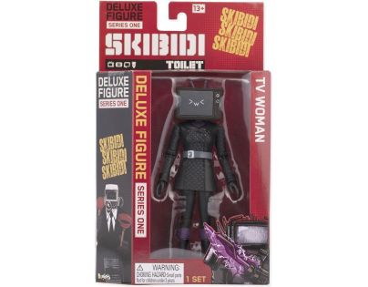 Skibidi Toilet Deluxe figúrka TV Woman