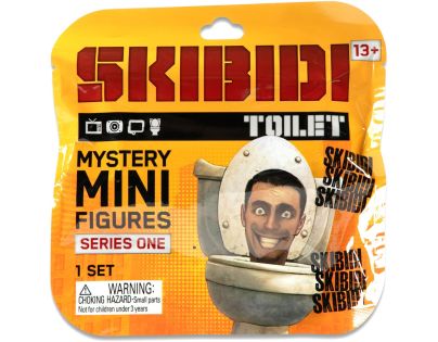 Skibidi Toilet minifigúrky Mystery - Poškodený obal
