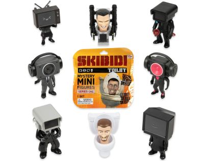 Skibidi Toilet minifigúrky Mystery - Poškodený obal
