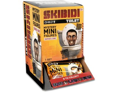 Skibidi Toilet minifigúrky Mystery - Poškodený obal