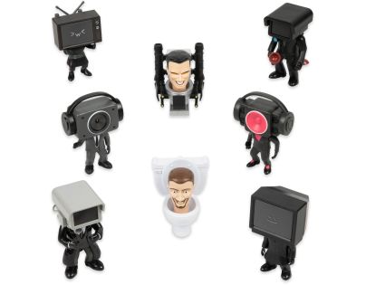 Skibidi Toilet minifigúrky Mystery