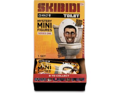 Skibidi Toilet minifigúrky Mystery