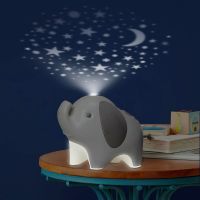 Skip hop sloník nočné svetielko projektor 4