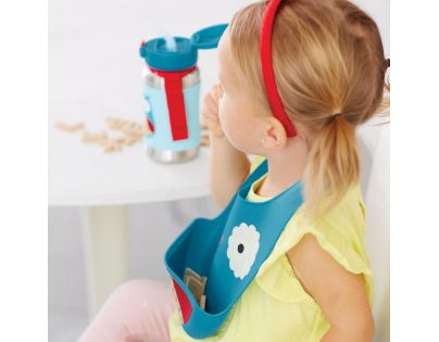 Skip Hop Zoo Bryndák silikonový Sovička