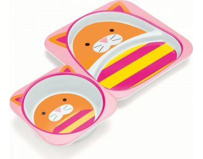 Skip Hop Zoo Jídelní set Kočička D