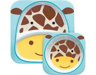 Skip Hop Zoo Jedálenský set Žirafa
