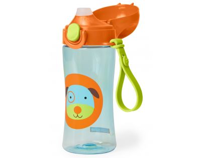 Skip Hop Zoo Fľaša športová s uzáverom Psík