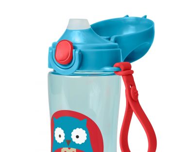 Skip Hop Zoo Fľaša športová s uzáverom Sovička