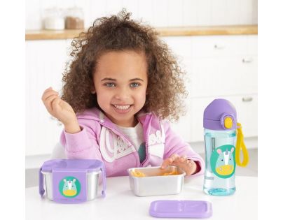 Skip Hop Zoo misky nerez Obedár 2 ks Jednorožec - Poškodený obal