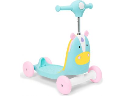 Skip Hop Zoo Odrážadlo 3 v 1 Ride On Jednorožec do 20 kg