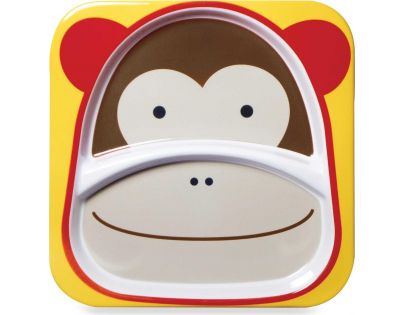Skip Hop Zoo Talířek 2 v 1 - Opička