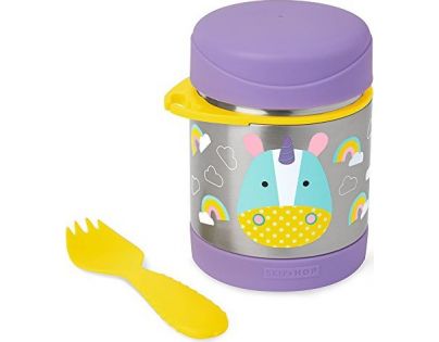 Skip Hop Zoo Termoska na jedlo s vidličkou Jednorožec