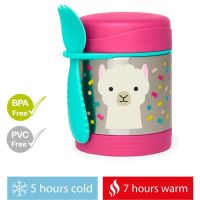 Skip Hop Zoo Termoska na jedlo s lyžičko vidličkou Lama 325ml Skip Hop Zoo Termoska na jedlo s lyžičko vidličkou Lama 325ml