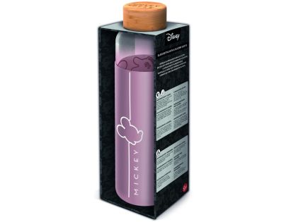 Stor Mickey Sklenená fľaša s návlekom 585 ml