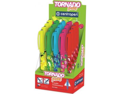 Centropen Školní roller Tornado Fruity modré víčko
