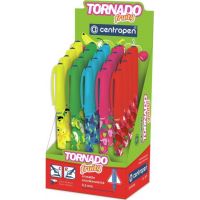 Centropen Školní roller Tornado Fruity růžové víčko 2