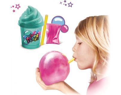 Slime sliz Bubble Téglik zelená