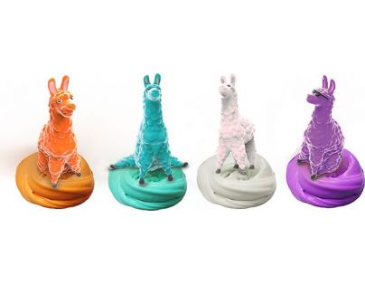 Slimy Alpaca, 100 g fialový
