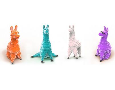 Slimy Alpaca, 100 g fialový