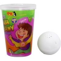 Slimy S3 sliz so svietiacou guličkou fialový