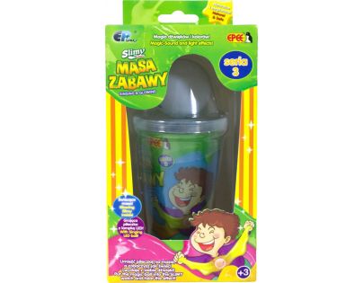 Slimy S3 sliz so svietiacou guličkou modrý