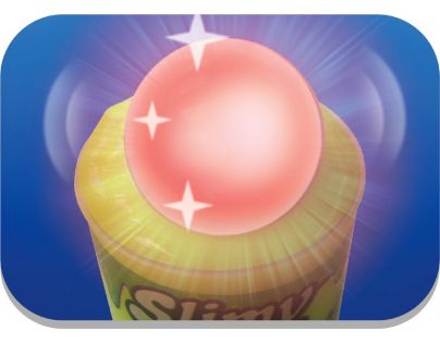 Slimy S3 sliz so svietiacou guličkou modrý