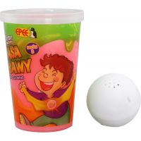 Slimy S3 sliz so svietiacou guličkou ružový