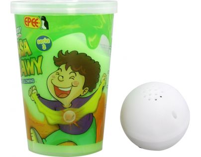 Slimy S3 sliz so svietiacou guličkou zelený