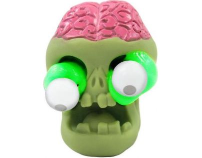 Slimy sa zombie hlavou 80g slizu zelený sliz