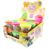 Slimy Super Fluffy kelímok 100 g (display 24ks) 5