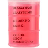 Sliz - hmota 80g neónová 8 x 5,5 cm 6 farieb 12ks v boxe 3