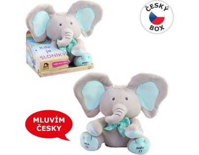 Made Sloník Hra na schovávačku 25 cm