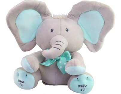 Made Sloník Hra na schovávačku 25 cm