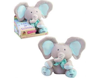 Made Sloník Hra na schovávačku 25 cm