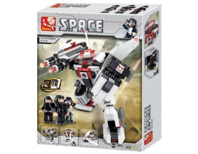 Sluban 3v1 Vesmírný robot
