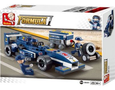 Sluban Stavebnica F1 Závodné auto 1:32