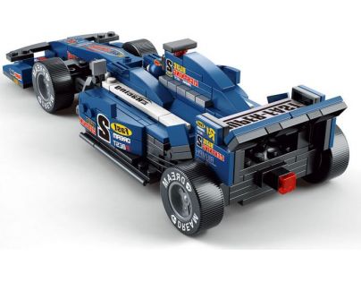Sluban Stavebnica F1 Pretekárske auto modré 1:24